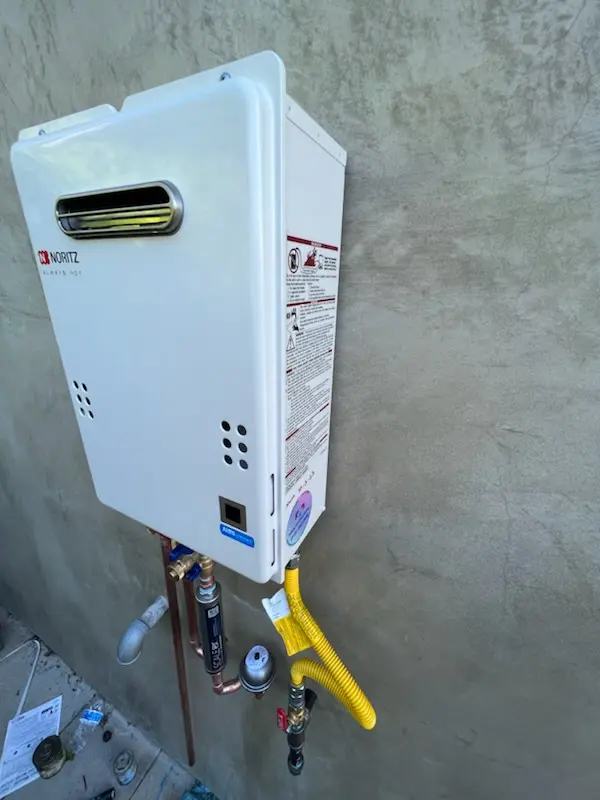 Tankless water heater installation for Atlanta homes